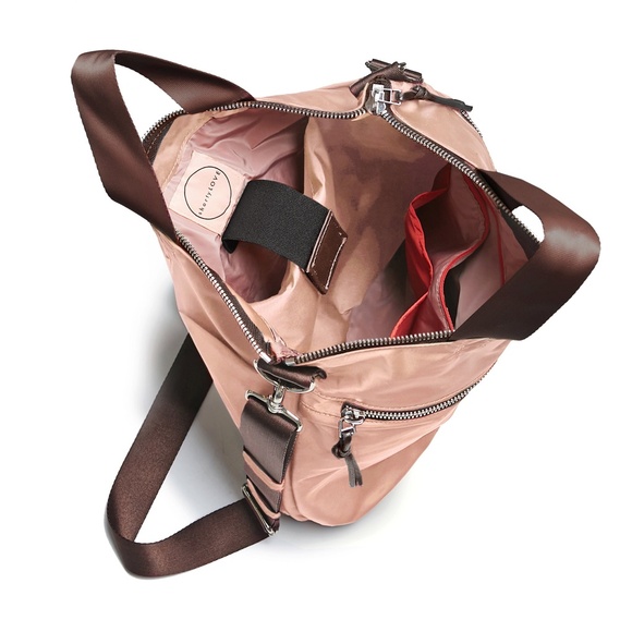 SHORTY LOVE WONDER LARGE CROSSBODY BAG dusty peach NWT - Picture 2 of 7